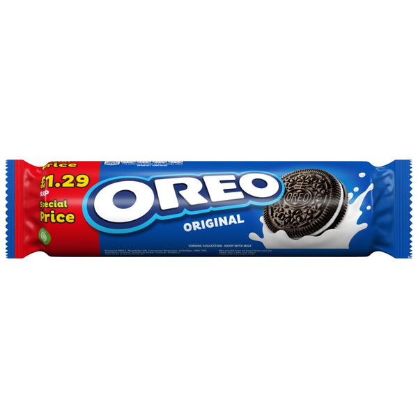 Oreo Original Sandwich Biscuits 154g (Pack of 16)