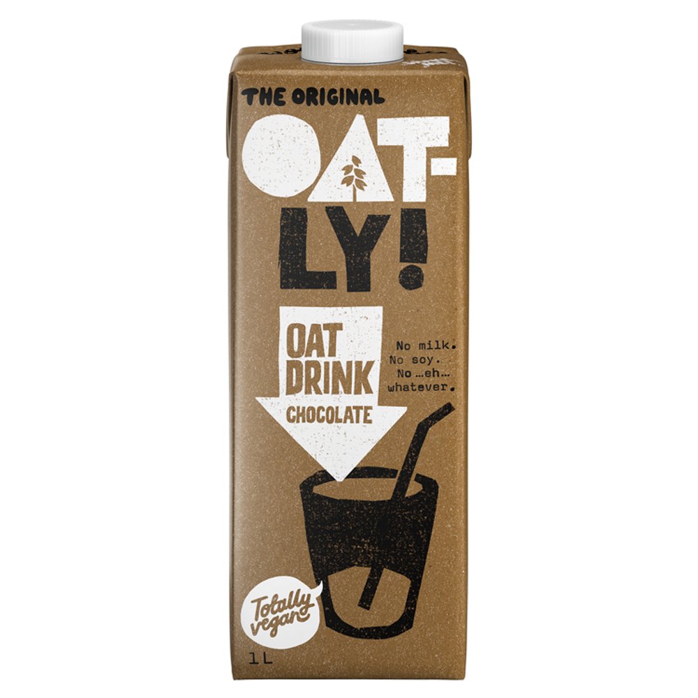 Oatly! Oat Drink Chocolate 1L  (Pack of 6)