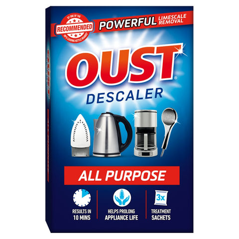 Oust All Purpose Descaler 3 x 25ml (Pack of 6)