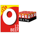 OXO 12 Beef Stock Cubes 71g (Pack of 12)