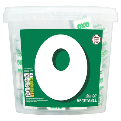 Oxo Vegetable Stock Cubes 378g (Pack of 1)