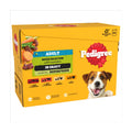 Pedigree Adult Wet Dog Food Pouches Mixed in Gravy 12 x 100g (Pack of 1)