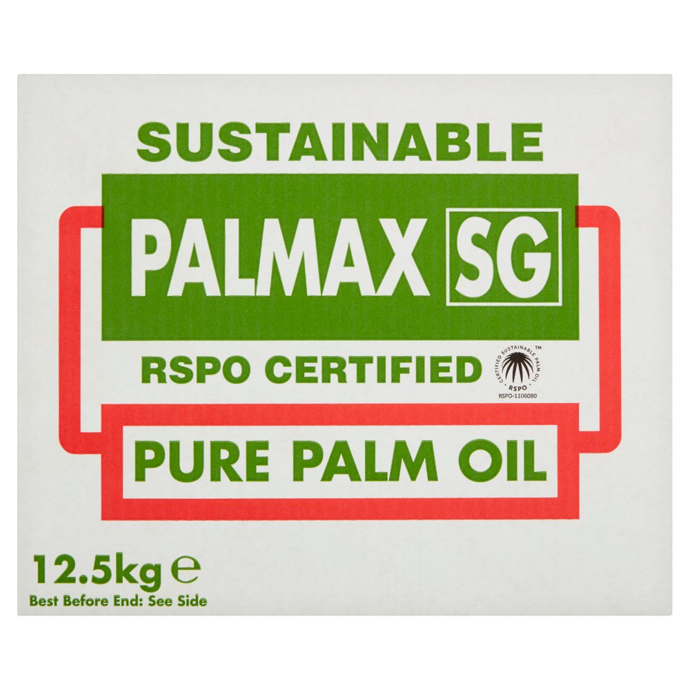 Palmax SG Sustainable Pure Palm Oil 12.5kg (Pack of 1)