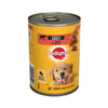 Pedigree Adult Wet Dog Food Tin Beef in Gravy 400g (Pack of 12)