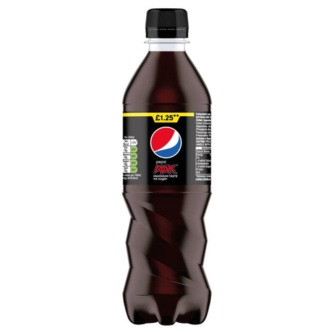 Pepsi Max No Sugar Cola 500ml (Pack of 12)