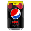 Pepsi Max Raspberry No Sugar Cola Can 330ml (Pack of 24)