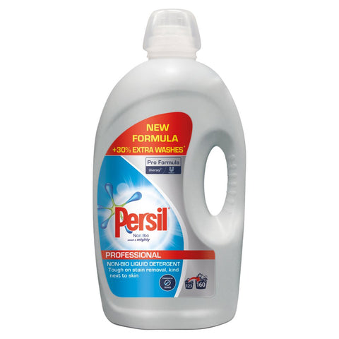 Persil Professional Small & Mighty Non-Bio Liquid Detergent 160 Washes 4.32L (Pack of 1)