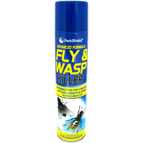PestShield Fly & Wasp Killer 300ml (Pack of 12)