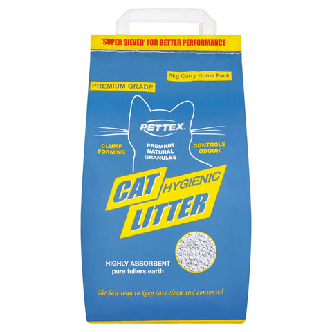 Pettex Hygienic Cat Litter Carry-Home Pack 5kg (Pack of 4)