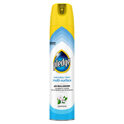 Pledge Everyday Clean, Multi-Surface Cleaning Aerosol Jasmine 250ml (Pack of 6)