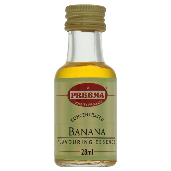 Preema Concentrated Banana Flavouring Essence 28ml (Pack of 12)
