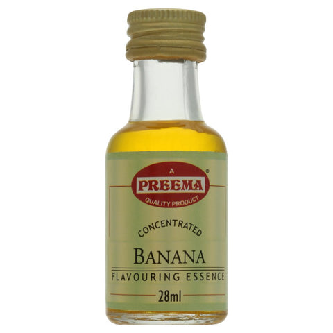 Preema Concentrated Banana Flavouring Essence 28ml (Pack of 12)