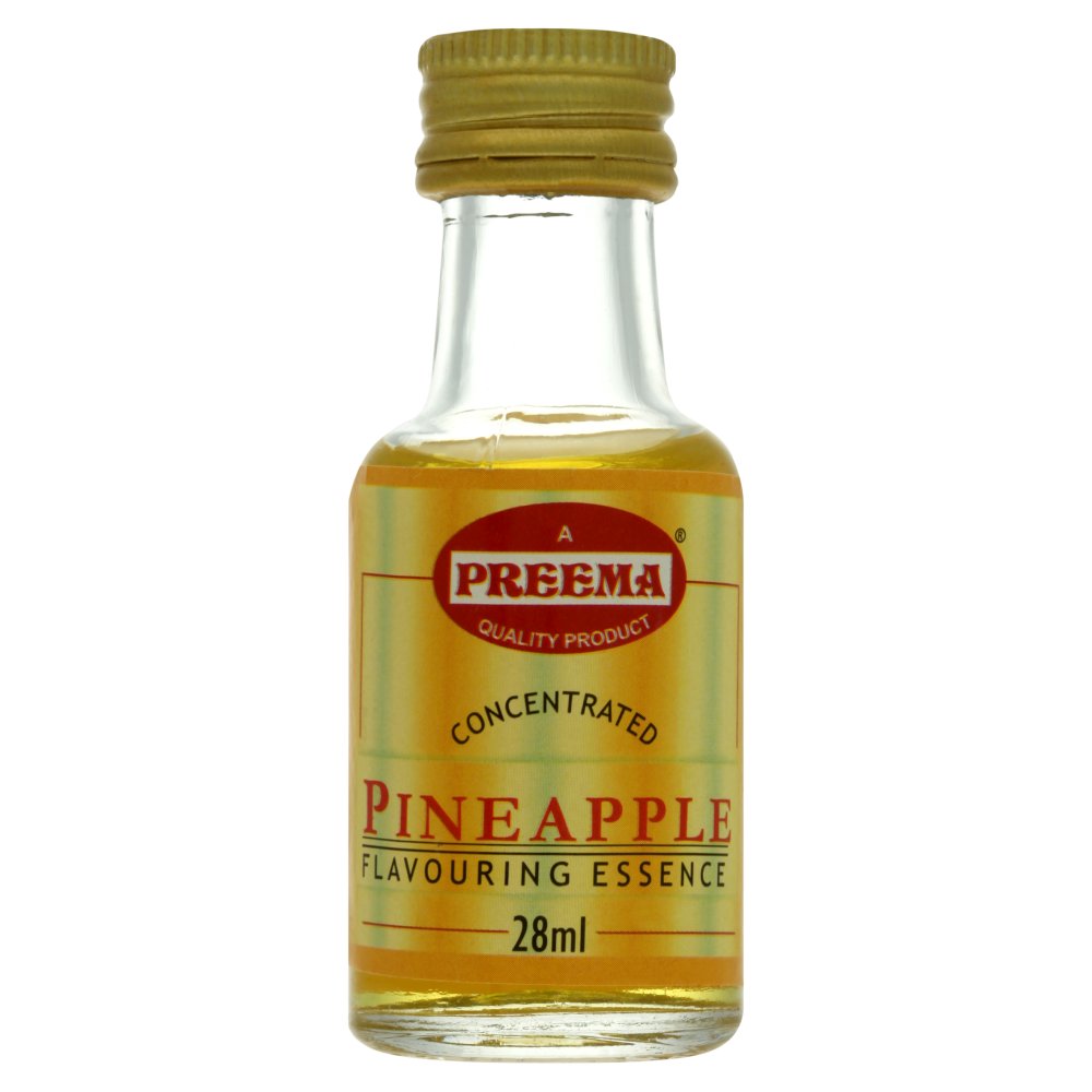 Preema Concentrated Pineapple Flavouring Essence 28ml (Pack of 12)