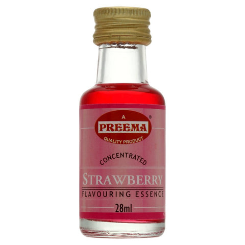 Preema Concentrated Strawberry Flavouring Essence 28ml (Pack of 12)