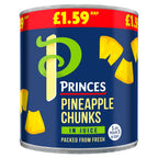 Princes Pineapple Chunks in Juice 432g (Pack of 6)