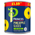 Princes Pineapple Slices in Juice 432g (Pack of 6)