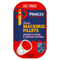 Princes Mackerel Fillets in a Rich Tomato Sauce 125g (Pack of 10)