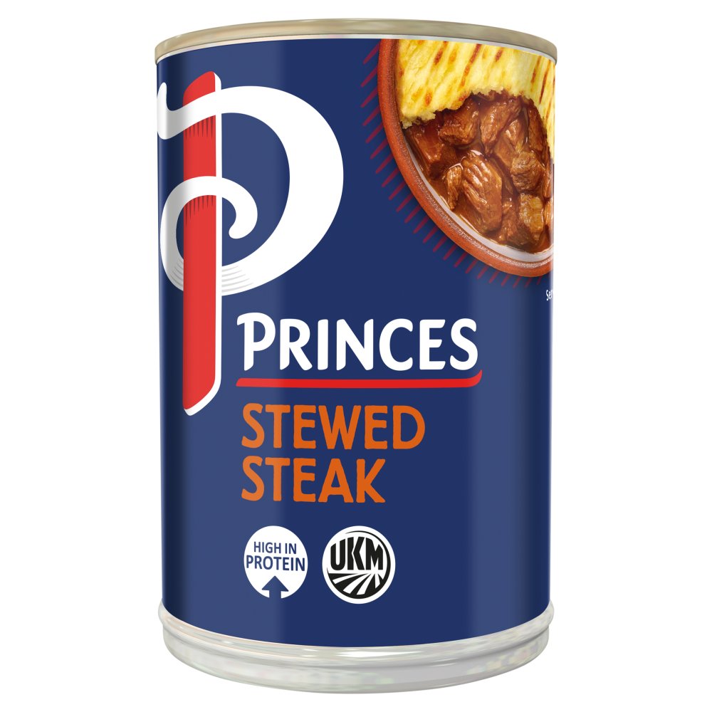 Princes Stewed Steak 392g (Pack of 6)