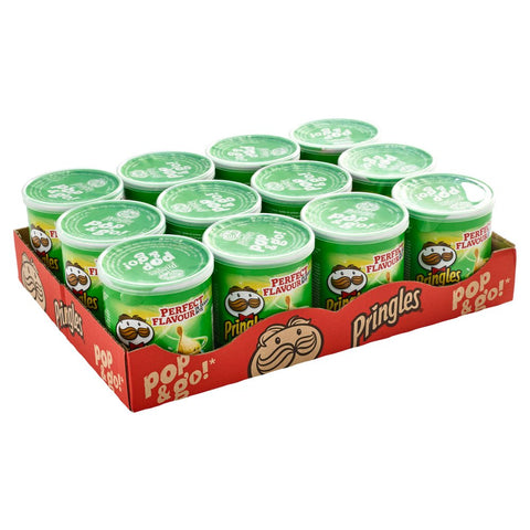 Pringles Sour Cream & Onion 40g Straight Case (Pack of 12)