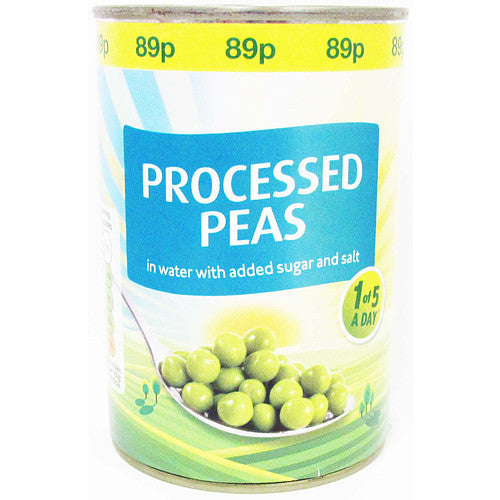 B/In Processed Peas 400g (Pack of 12)