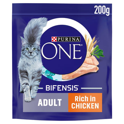 Purina ONE Bifensis Adult Rich in Chicken 200g (Pack of 6)