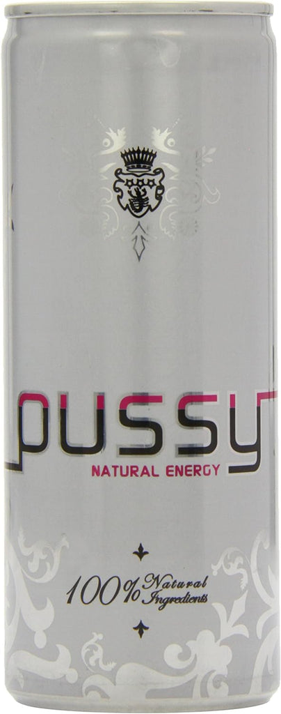 Pussy Natural Energy Drink 250Ml ( pack of 24 )