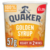 Quaker Oat So Simple Golden Syrup Porridge Pot 57g (Pack of 8)