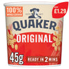 Quaker Oat So Simple Original Porridge Pot 45g (Pack of 8)