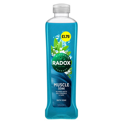 Radox Bath Muscle Soak 500ml (Pack of 6)