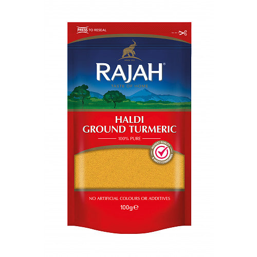 Rajah Haldi Ground Turmeric 100g (Pack of 10)