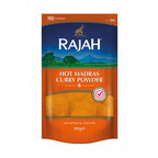 Rajah Hot Madras Curry Powder 100g (Pack of 10)