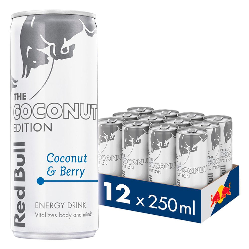 Red Bull Energy Drink Coconut Edition 250ml (Pack of 12)