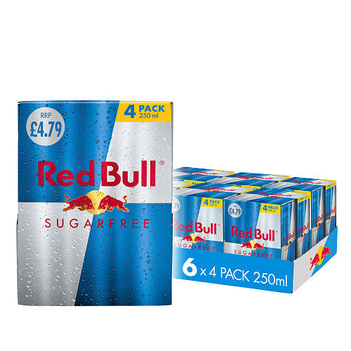 Red Bull Sugarfree 250ml (Pack of 24)