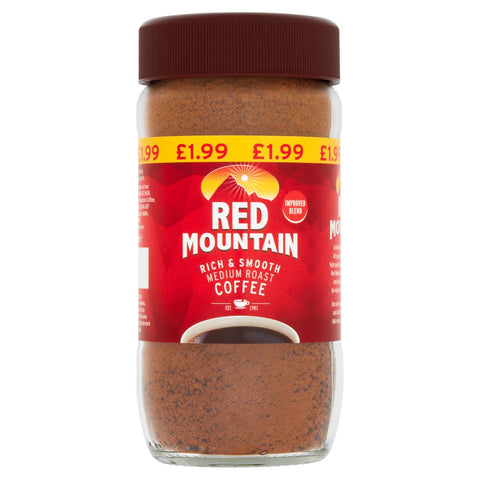 Red Mountain Medium Roast Coffee 85g (Pack of 6)