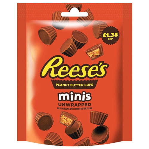 Reese's Peanut Butter Cups Minis 68g (Pack of 16)