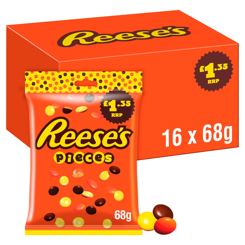 Reese's Pieces 68g (Pack of 16)