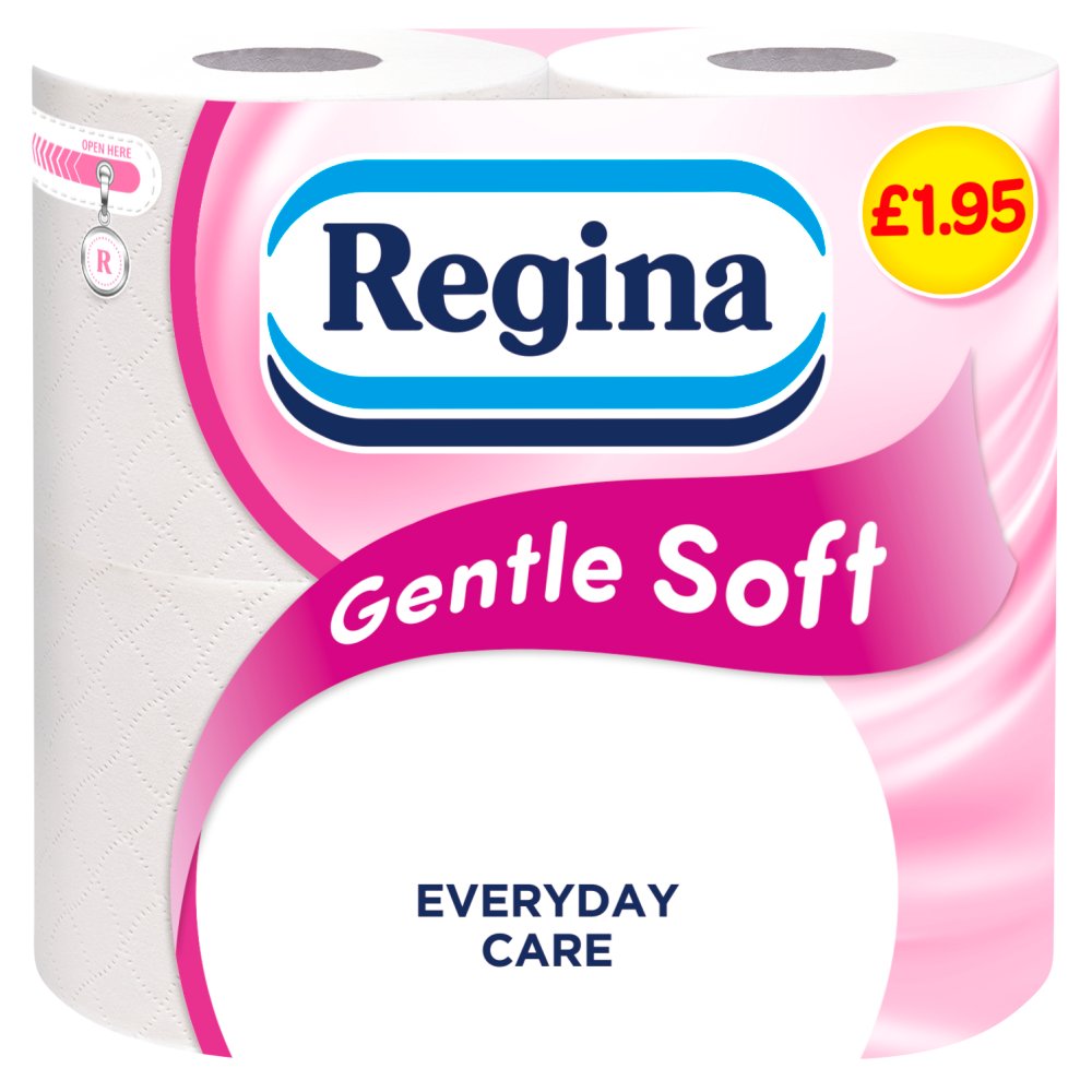 Regina Gentle Soft 4pk  (Pack of 10)
