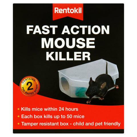 Rentokil Fast Action Mouse Killer 20g (Pack of 1)