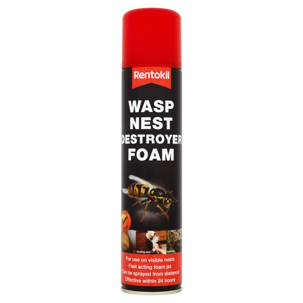 Rentokil Wasp Nest Destroyer Foam 300ml (Pack of 1)