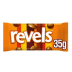 Revels Milk Chocolate with Raisins, Coffee or Orange Bag 35g (Pack of 36)