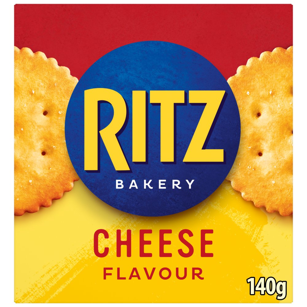 Ritz Bakery Cheese Flavour 200g (Pack of 8)