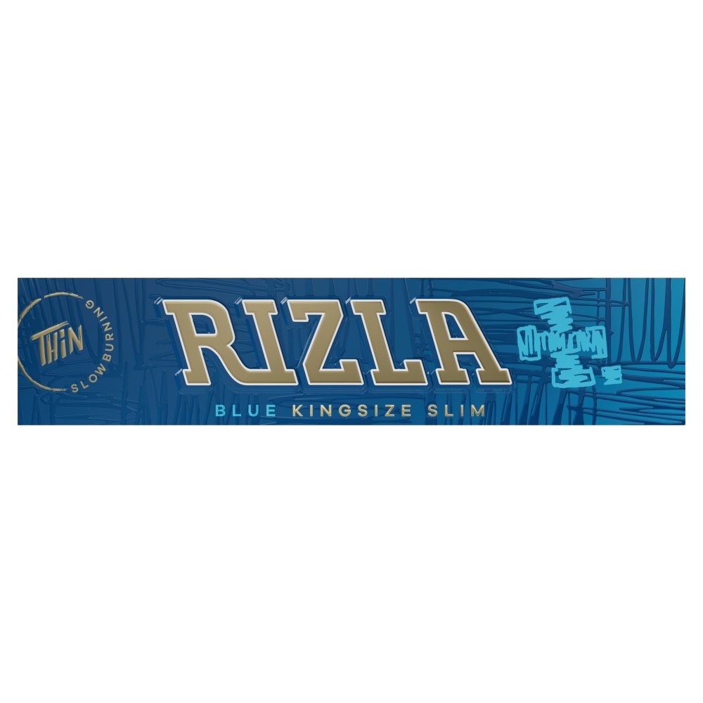 Rizla King Size Slim Blue 32s (Pack of 50)