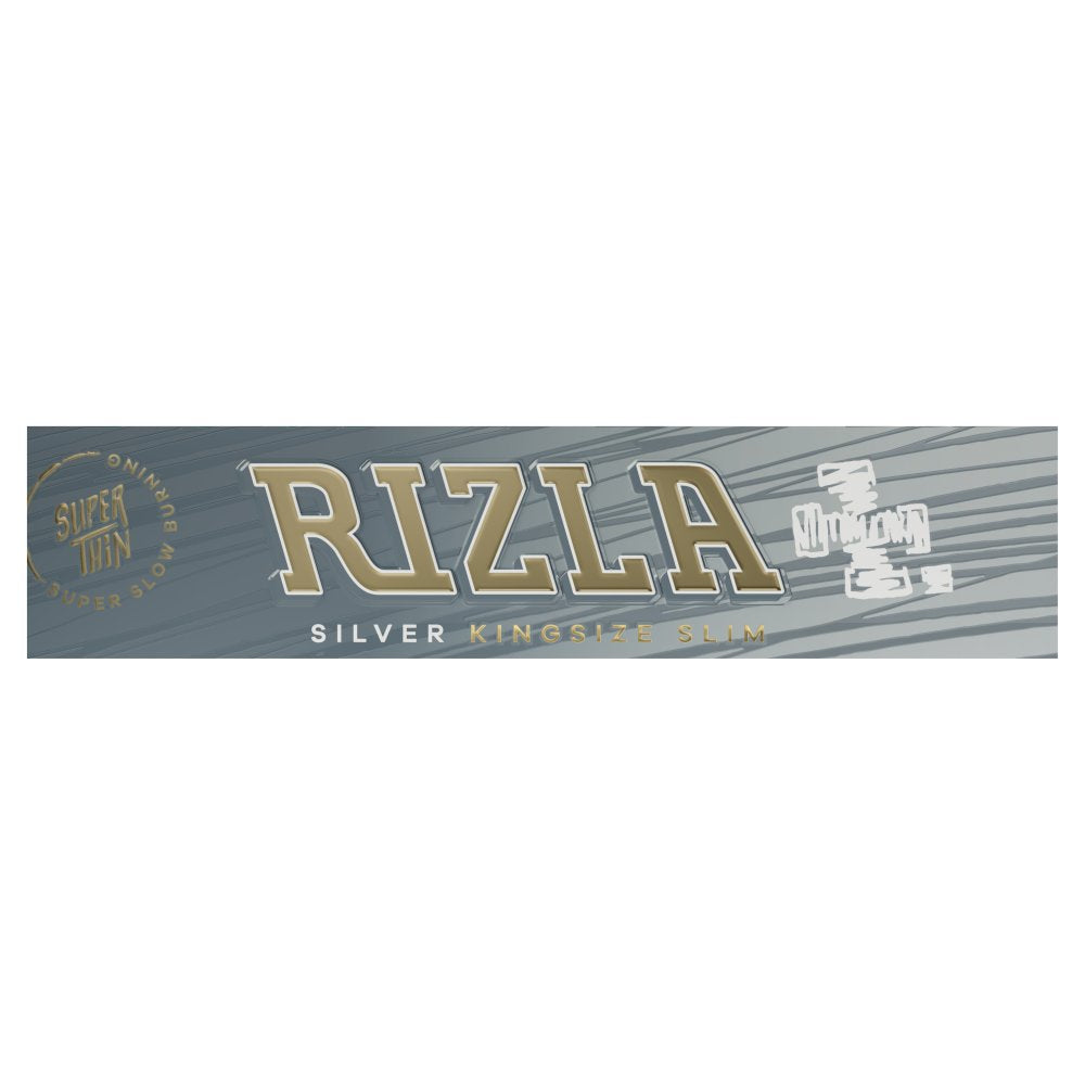 Rizla King Size Slim Silver 32s (Pack of 50)
