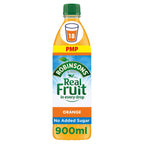 Robinsons Orange No Added Sugar Squash 900ml (Pack of 12)