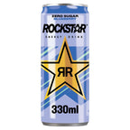 Rockstar Zero Sugar Blueberry Energy Drink 330ml (Pack of 12)