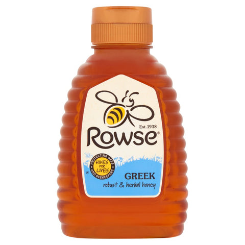 Rowse Greek Robust & Herbal Honey 250g (Pack of 6)