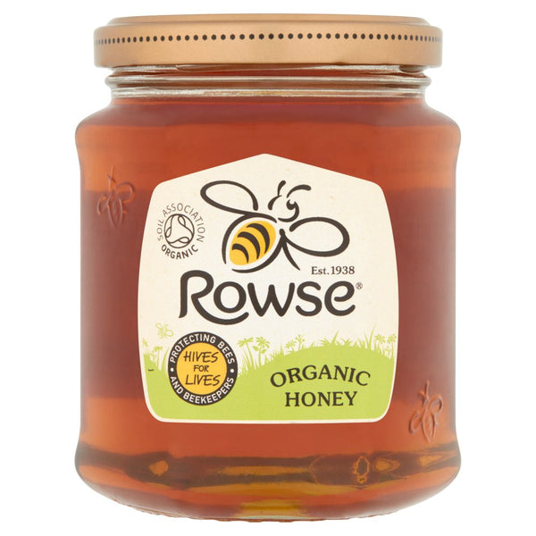 Rowse Organic Honey 340g (Pack of 6)