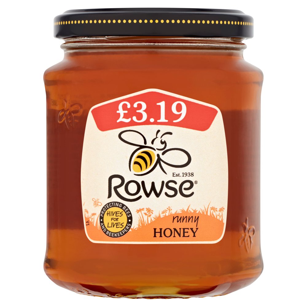Rowse Runny Honey Jar 340g (Pack of 6)