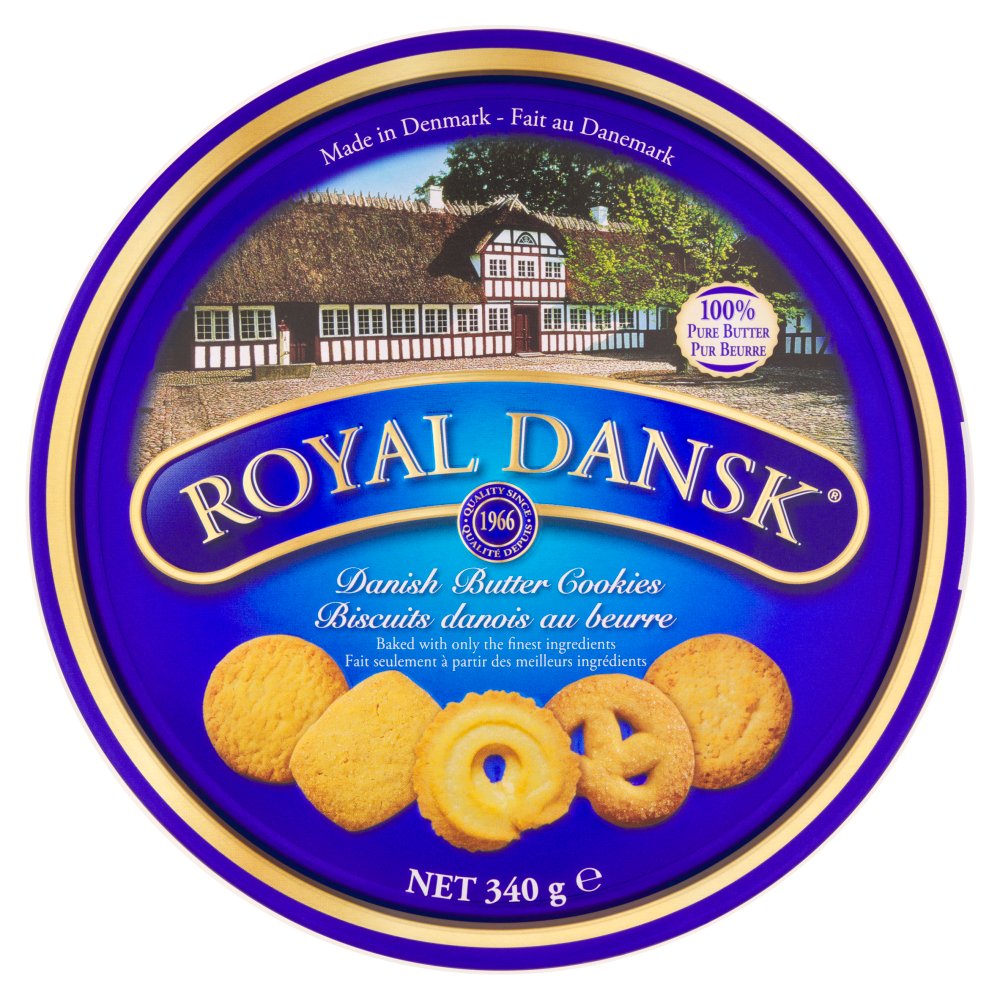 Royal Dansk Danish Butter Cookies 340g (Pack of 1)