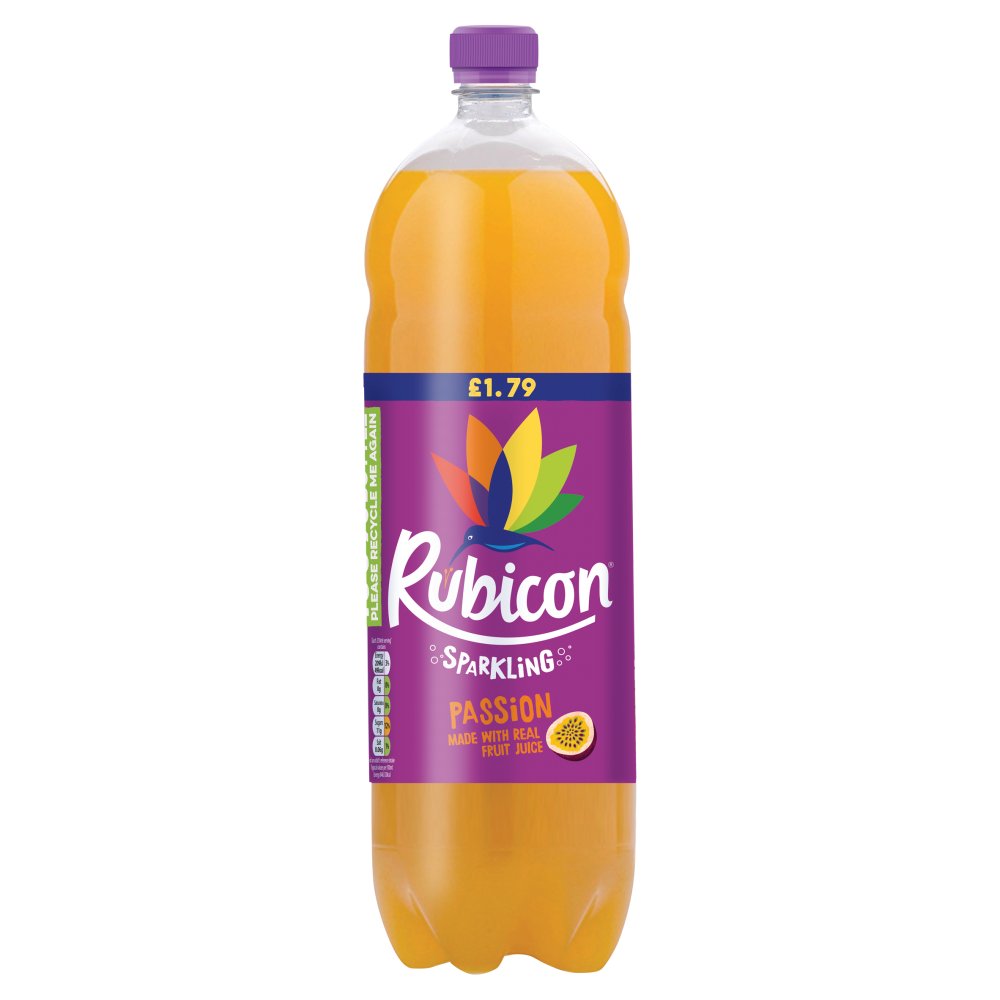 Rubicon Sparkling Passion 2 Litre (Pack of 6)